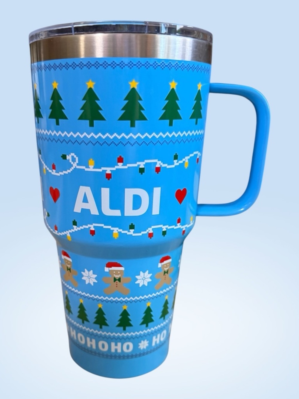 Aldi Gear Christmas Stainless Steel Tumbler